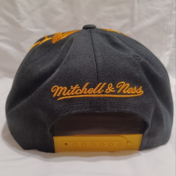 NFL Pittsburgh Steelers flat bill cap snapback fold Mitchell & Ness - Picture 7 of 14